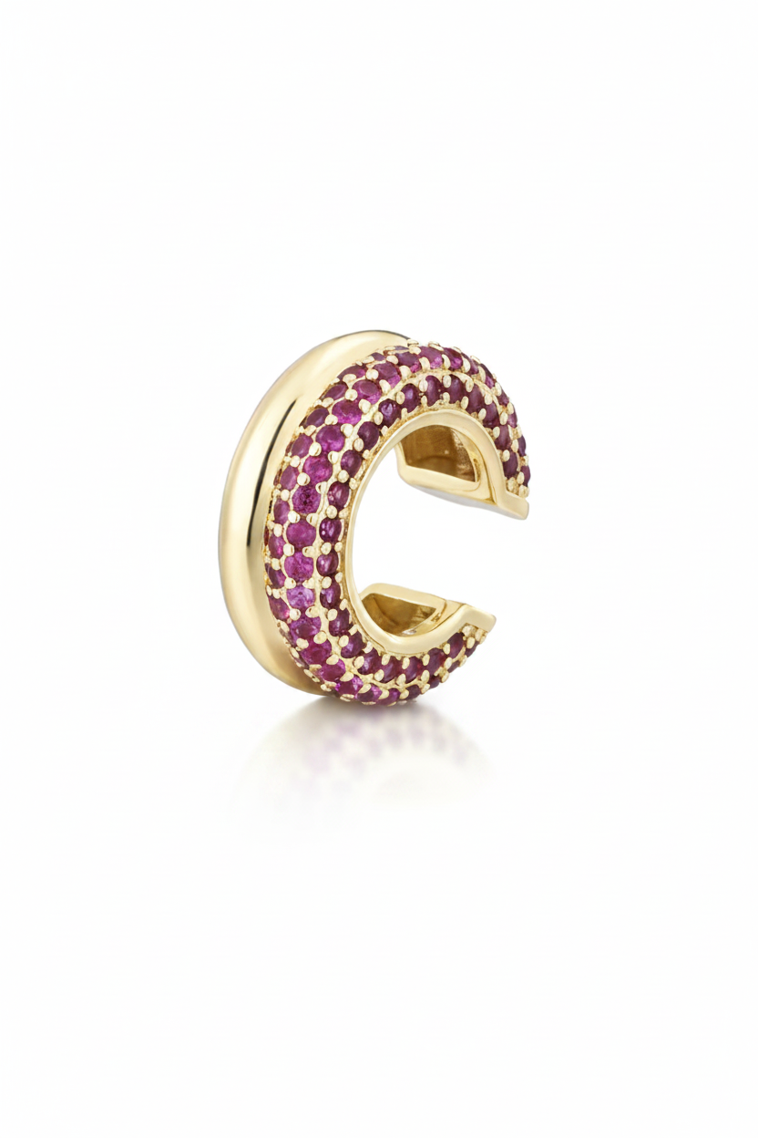 DUO PAVÉ EAR CUFF SET